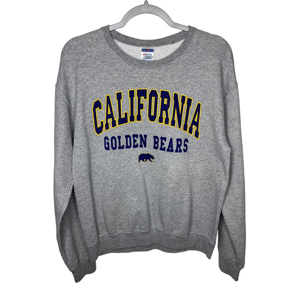 Jerzees Other - California Golden Bears Crewneck Gray Sweatshirt Unisex Size Medium